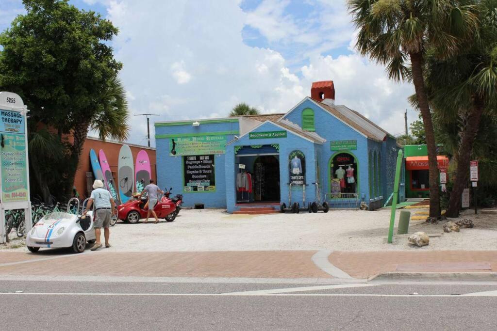 Heat Of Siesta Village Walk To Beach W Heated Pool Siesta Key Exteriör bild